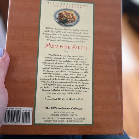 Williams-Sonoma Collectiin Pasta with Sauces book - Picture 2 of 3